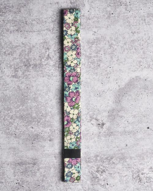 Liam Jake Purplex True Skinny Tie - Floral Tie