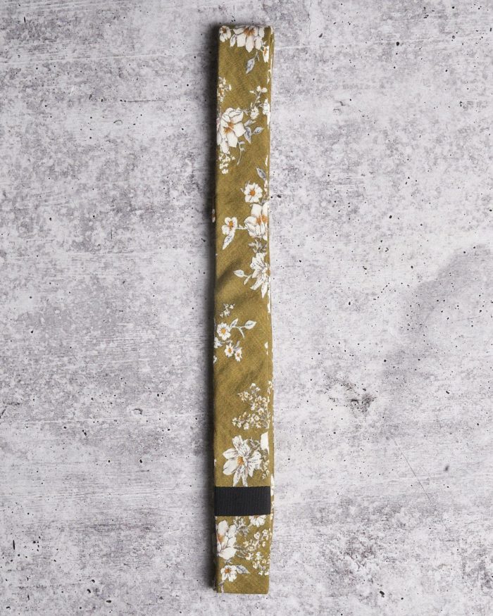 Liam Jake Sunflower True Skinny Tie - Floral Tie